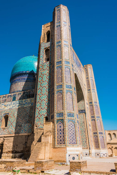 Бібі Khanym мечеть в Самарканд, Узбекистан - Фото, зображення