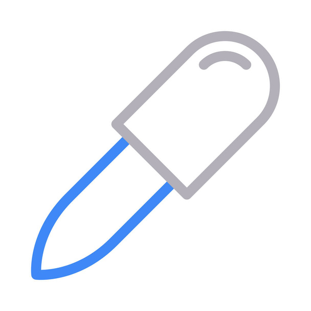 oral tool vector colour line icon  - Vektor, obrázek