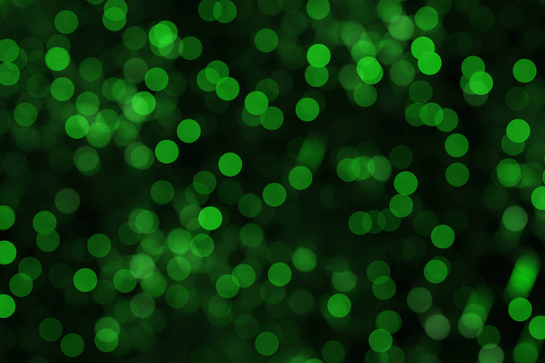 zöld szín bokeh fény háttér - Fotó, kép