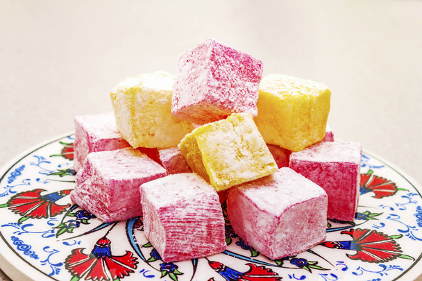 Eastern sweets. Traditional Turkish delight - Photo, image