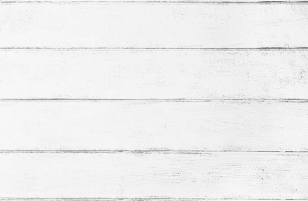White Wood Background. Wooden table top view. - 写真・画像