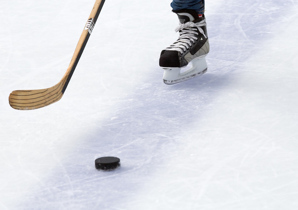 Fragment of ice hockey game - Photo, image