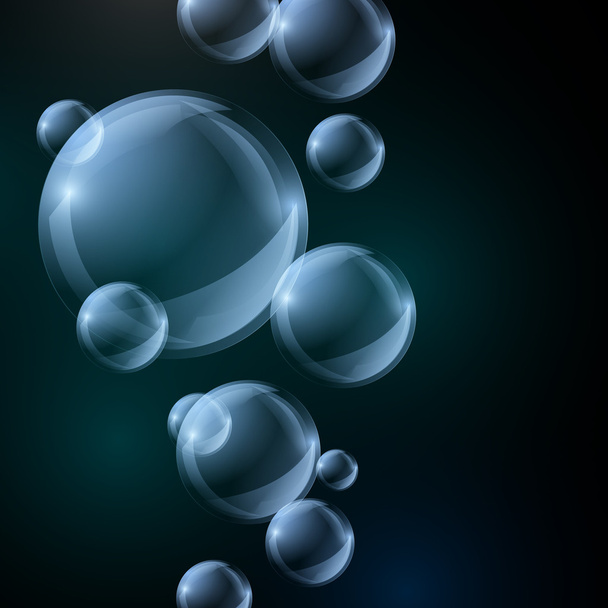 Four Bubbles Designs - Vector, Imagen
