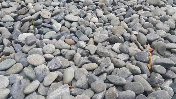 Кам'яні гальки, невеликі, округлі, гладкі породи. Тло текстури для тексту
 - Фото, зображення