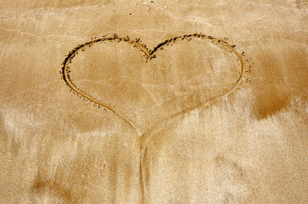Рисованное сердце
 - Фото, изображение