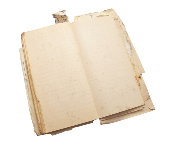 Старовинний блокнот для нотаток
 - Фото, зображення