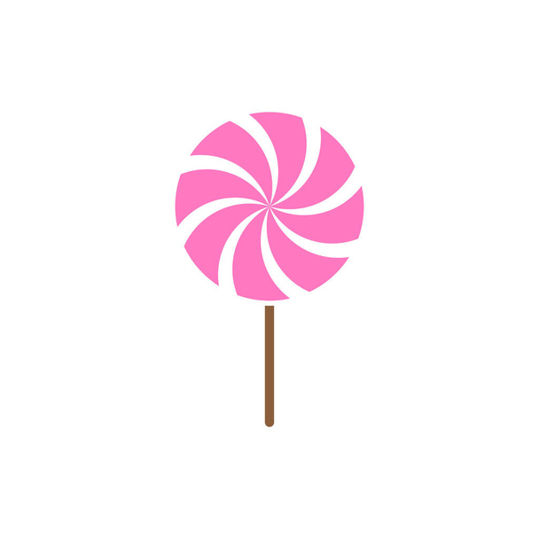 Lollipop cukroví ikona design šablona vektor izolovaný - Vektor, obrázek