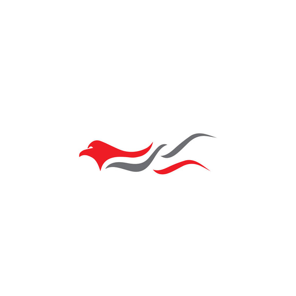 вектор логотипа птицы сокола
 - Фото, изображение