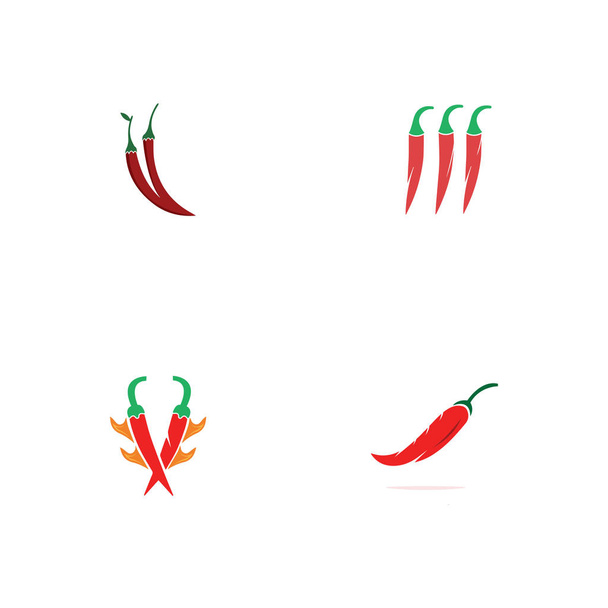 chili logo vorlage symbol vektorsymbol - Foto, Bild