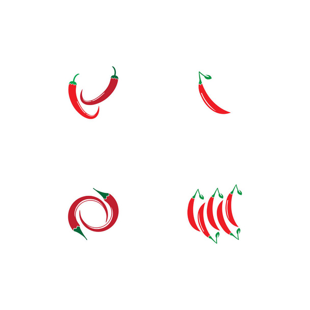 Symbol šablony chilli loga - Fotografie, Obrázek