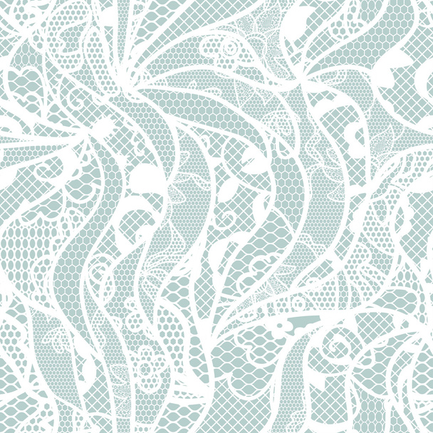Tissu vectoriel dentelle motif sans couture avec des lignes et des vagues
 - Vecteur, image