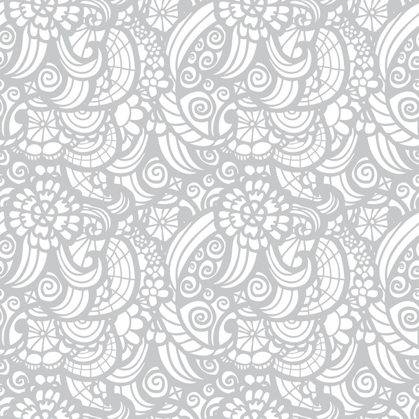 Hand-drawn seamless pattern - Vector, afbeelding