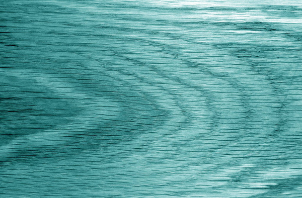 Wooden board texture in cyan tone. - Photo, Image