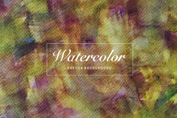 Watercolor abstract many color for greeting card,illustration painting - Vector, Image