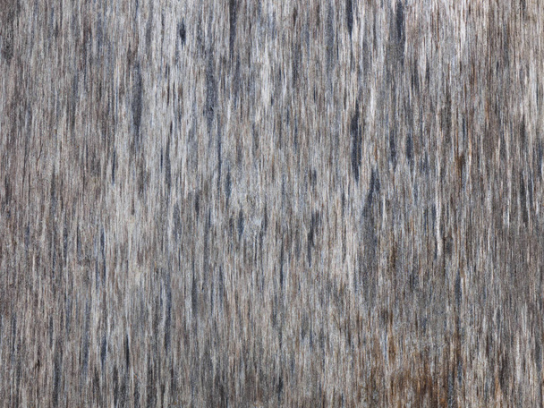 Aged plywood wall on the street gray color - Foto, imagen