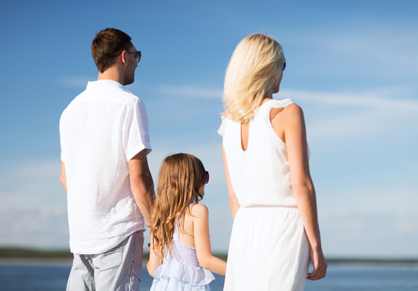 Happy family at the seaside - Photo, Image