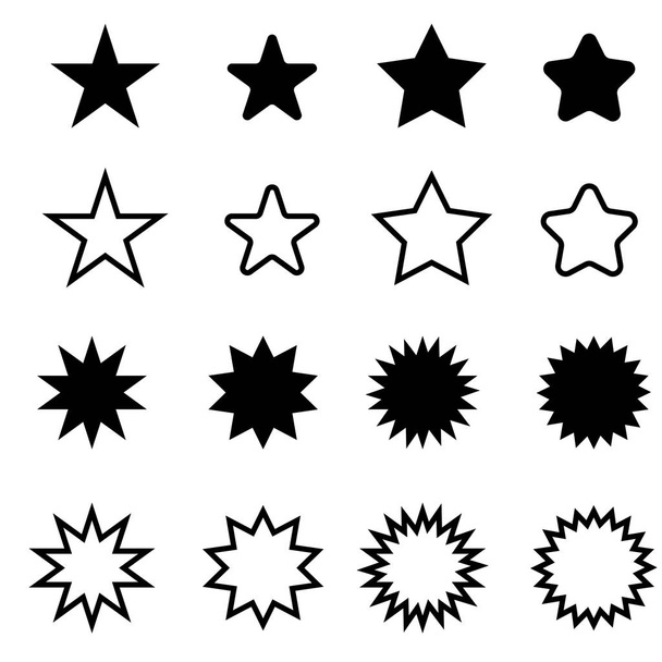 Sterne funkeln Zeichen Symbol - Vektor, Bild