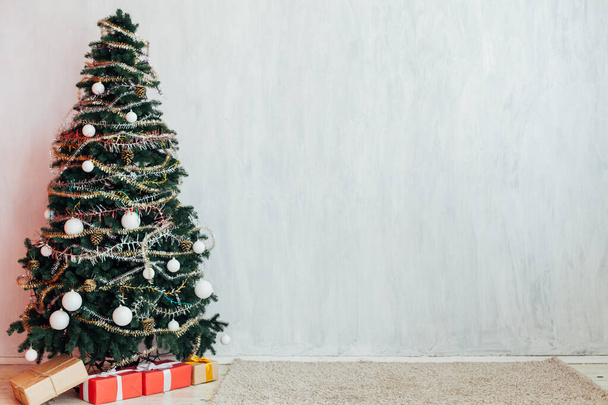 Vánoční dekorace domů Vánoční stromeček Nový rok představuje dovolenou - Fotografie, Obrázek