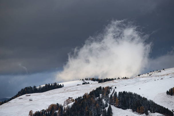Alpe di Siusi in winter - Foto, Imagen