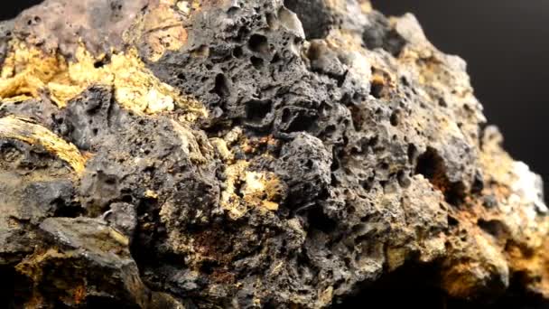 Schlacke, Überreste einer Eisenhütte - Filmmaterial, Video