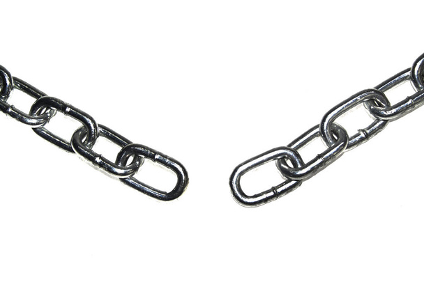 Řetězec izolované na bílém pozadí - Fotografie, Obrázek