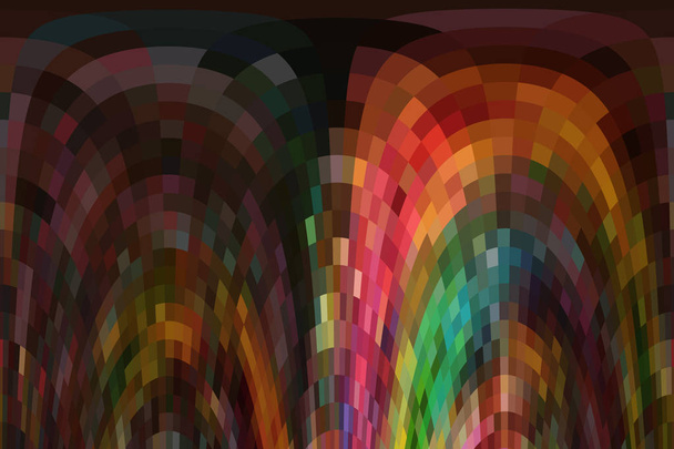Ilustración de un patrón brillante abstracto inusual fondo interesante
 - Foto, Imagen