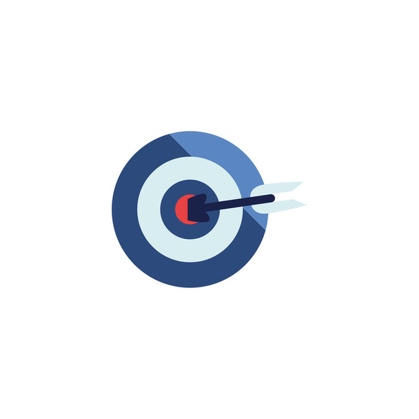 Isolated target icon vector design - Vector, Image