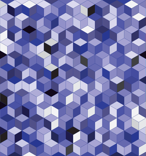 Абстрактный кубический фон
 - Вектор,изображение