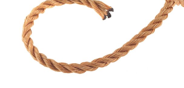 rope isolated on white background - Photo, Image