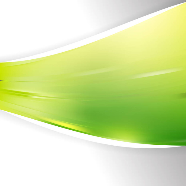 verde amarillo ondas fondo, espacio de copia
 - Vector, imagen