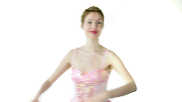 Ballerina dances - Πλάνα, βίντεο