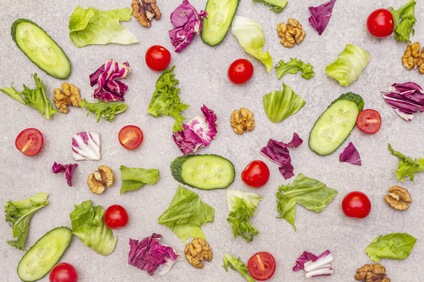 frisches Gemüse Kochen Hintergrund - Foto, Bild