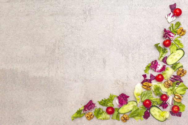 Vegetais frescos fundo de cozinha
 - Foto, Imagem