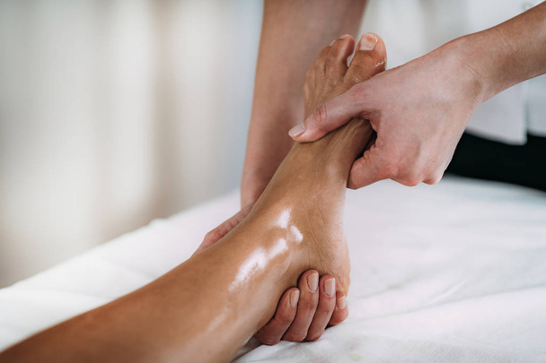 Foot Sports Massage Therapy - Valokuva, kuva