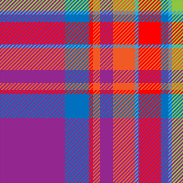 Tartan Scotland nahtlos karierte Muster Vektor. Retro-Hintergrund  - Vektor, Bild