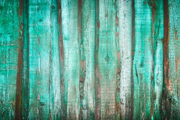 Brown wood texture. Abstract background, empty template. rustic weathered barn wood background with knots and nail holes. Close up of wall made of wooden planks. - 写真・画像