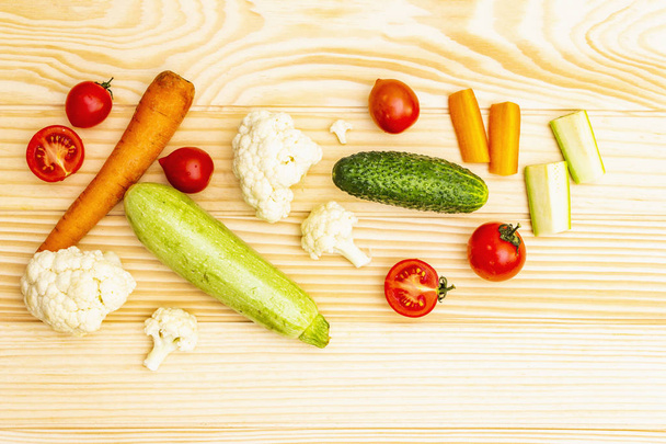 Various fresh organic vegetables - Photo, Image