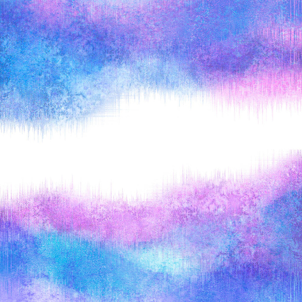 Abstract aquarel creatieve kleurrijke roze blauw teal paarse achtergrond - Foto, afbeelding