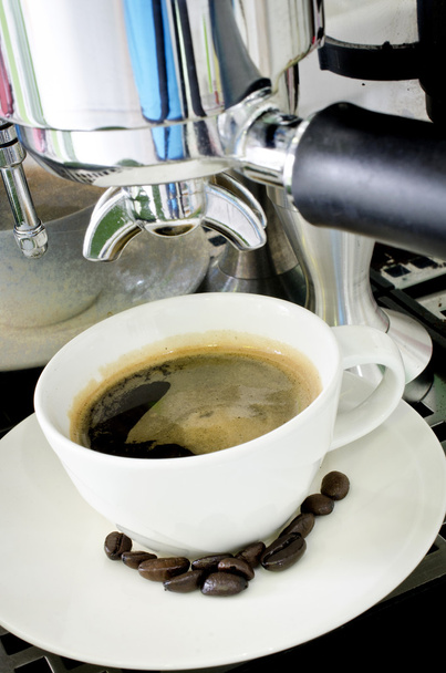 proces přípravy kávy - Fotografie, Obrázek