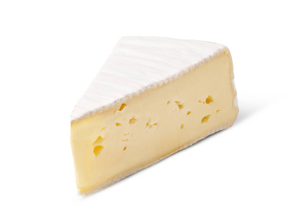 Cheese Brie auf weißem Hintergrund - Foto, Bild