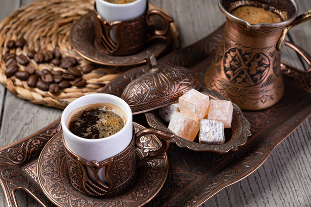 Турецкое кофе
 - Фото, изображение