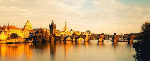 Charles Bridge Prague στην Τσεχική Δημοκρατία. - Φωτογραφία, εικόνα