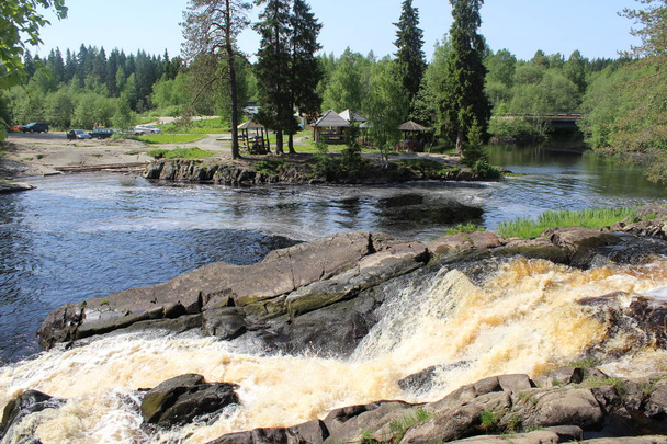 Karelia何千もの湖や川 - 写真・画像