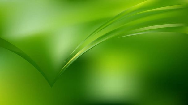 抽象的な濃い緑色の背景、ベクトル イラスト - ベクター画像