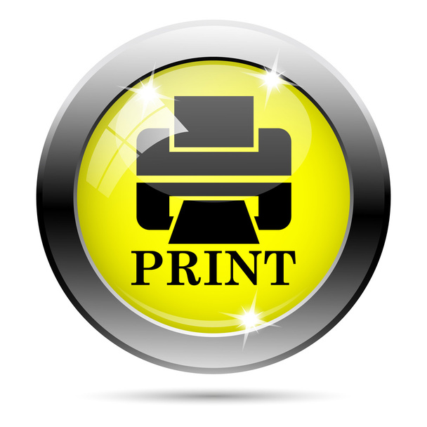 Принтер со значком PRINT
 - Фото, изображение