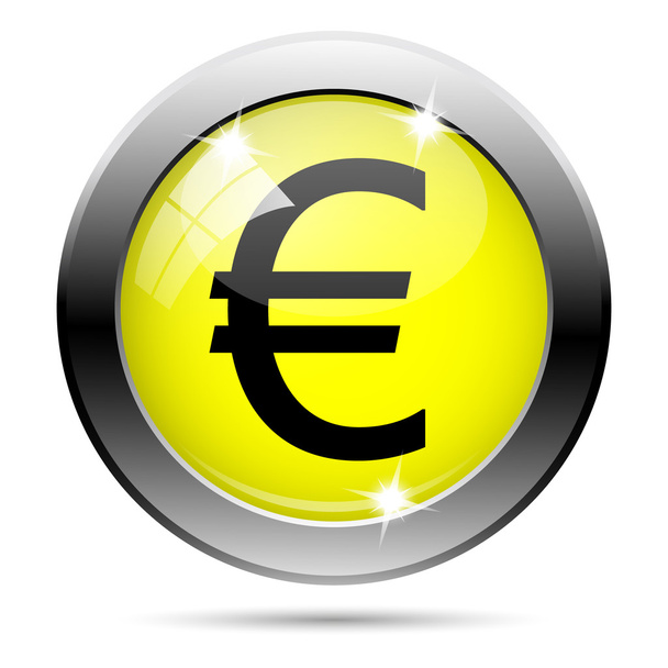 εικονίδιο ευρώ - Φωτογραφία, εικόνα