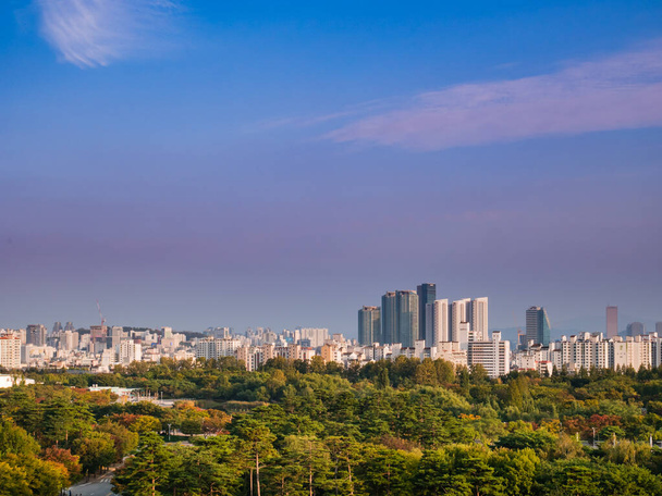 Landscape of Seoul City - Φωτογραφία, εικόνα
