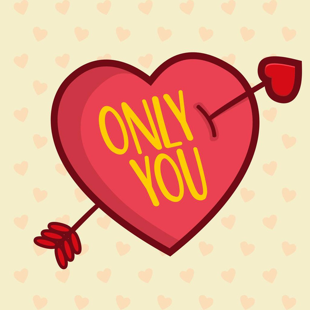 Amore Sfondo con tipografia disegnata a mano per i giorni di San Valentino
 - Vettoriali, immagini