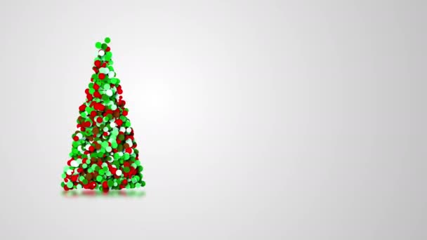 Открытки с рождественским видео, рождественская елка из медленно движущихся деталей
 - Кадры, видео