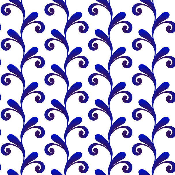 vector patrón sin costura floral - Vector, Imagen
